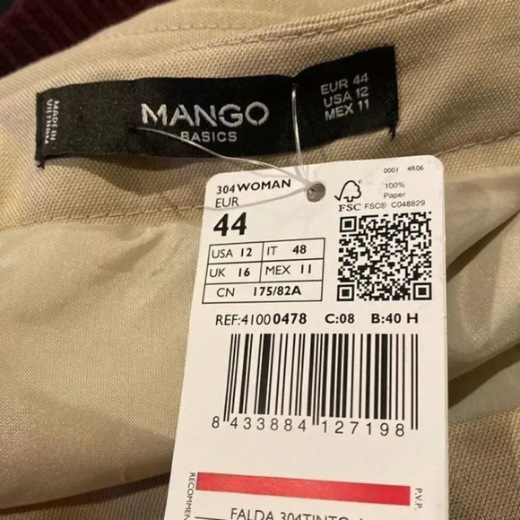 MangoFlared long skirt - Picture 4 of 9